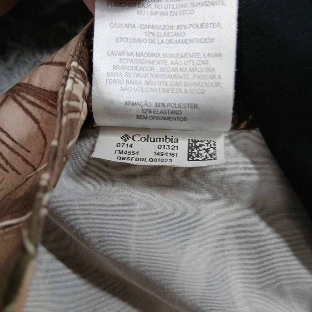 Columbia PFG Fishing Shorts Men's 32 RealTree Camo Omni-Shield Performance Cargo